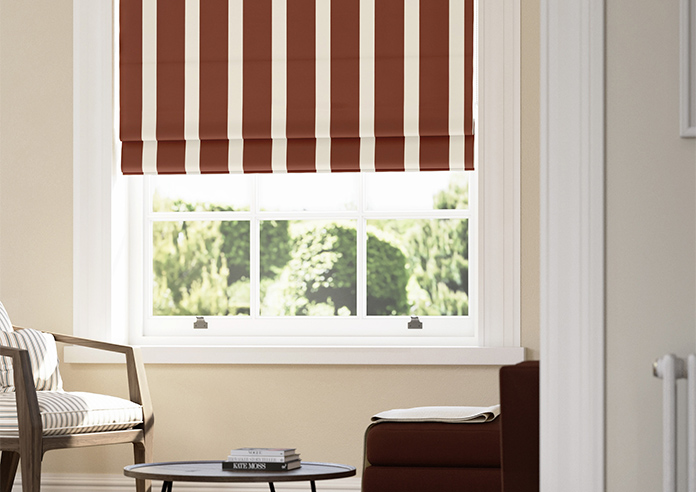 The British Stripe Co. Henry, Teignbridge No.1 - Roman Blind - Image 5